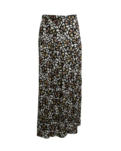 Ba&sh Printed Maxi Skirt In Multicolor Viscose