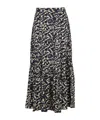Ba&sh Printed Skirt In Black