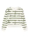 Ba&sh Sete Sweatshirt In White