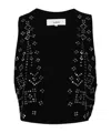 Ba&sh Silvestre Waistcoat In Black