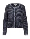 Ba&sh Beloni Wool-blend Cardigan In Blue