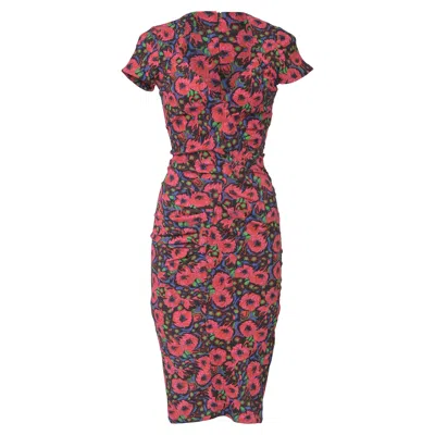 Ba&sh Sweetheart Diane Dress In Floral Print Polyester In Multi