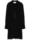 Ba&sh Takie Mini Dress In Noir In Black