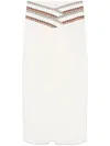 Ba&sh Talkie Midi Dress In Neutrals