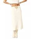 Ba&sh Tinna Midi Skirt In White In White