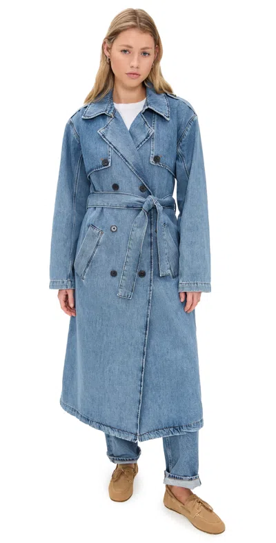 Ba&sh Tresca Trench Lightusedblue