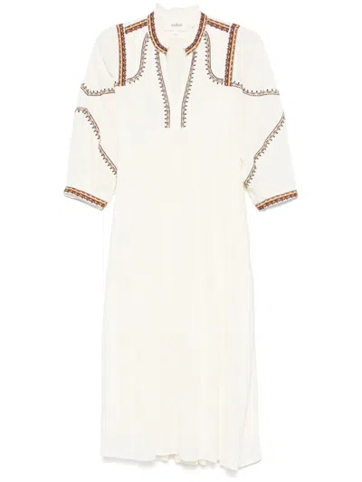 Ba&sh Tunia Midi Dress In Multicolor