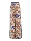 Ba&sh Vlyde Patterned Wide-leg Trousers