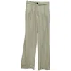 Ba&sh Wide Leg Trousers In Nude Cotton In Brown