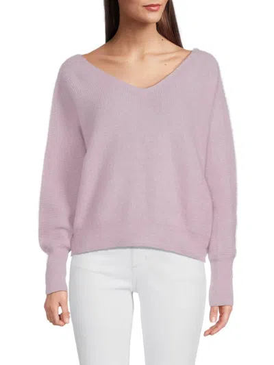 Ba&sh Ba & Sh Woman Sweater Mauve Size 2 Alpaca Wool, Polyamide In Purple