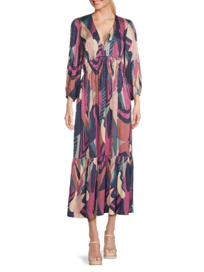 Ba&sh Women's Print Midi Dress In Neutral