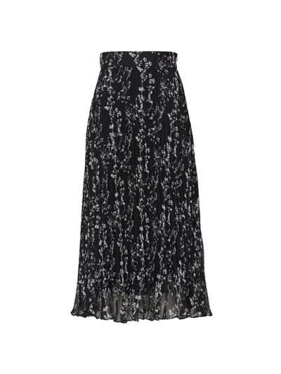 Ba&sh Women's Sina Floral Maxi Skirt In Black