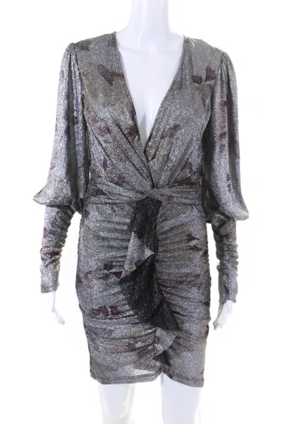 Ba&sh Short Dresses In Silver