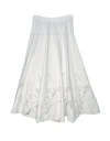Baacal Augusta Circle Skirt In White