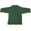 Baacal Ingrid Pleated Mock Neck Top In Green
