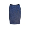 Baacal Kaya Midi Sequin Skirt In Blue