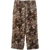 Baacal Riley Wide Pajama Style Pant In Brown