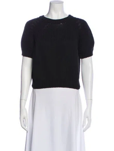 Pre-owned Babaà Crew Neck Sweater In Black