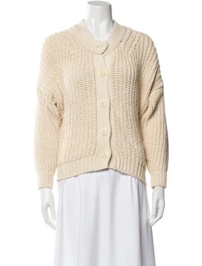 Pre-owned Babaà Crew Neck Sweater In Neutral