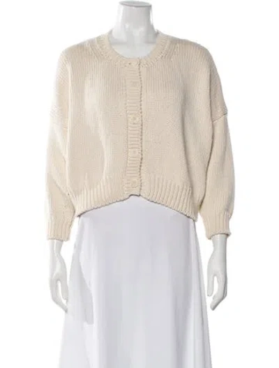 Pre-owned Babaà Crew Neck Sweater In Neutral