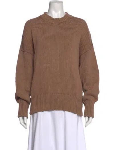 Pre-owned Babaà Crew Neck Sweater In Pink