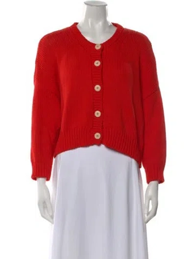 Pre-owned Babaà Crew Neck Sweater In Red
