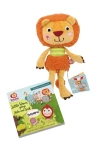 Bababoo And Friends® Bababoo Lion Hide-and-seek Book & Plush Set In Gray