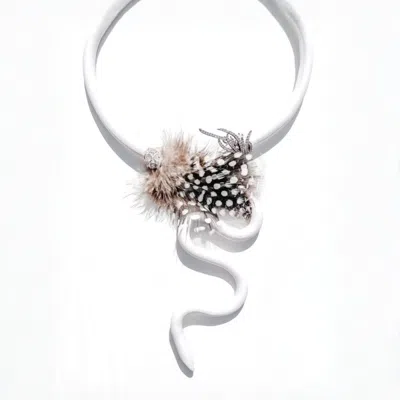 Babaloo Jewelry Women's Brown / Neutrals / White Sculpted In Multi