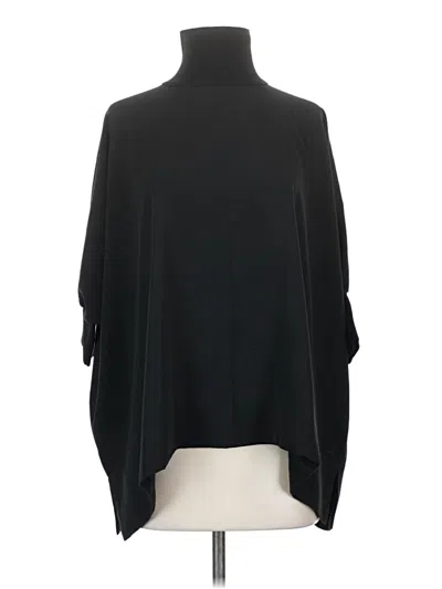 Pre-owned Babaton 3/4 Sleeve Blouse In Black