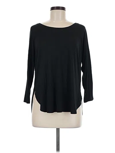Pre-owned Babaton 3/4 Sleeve T-shirt In Black