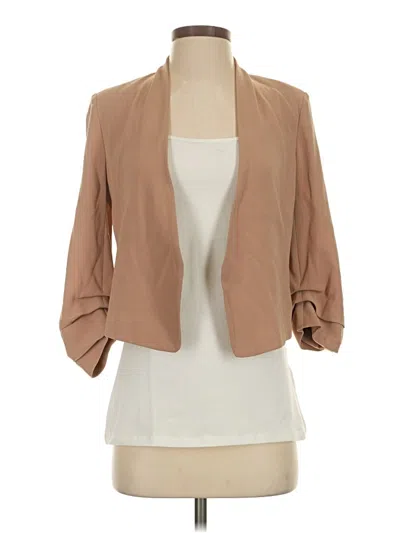 Pre-owned Babaton 3/4 Sleeve T-shirt In Tan