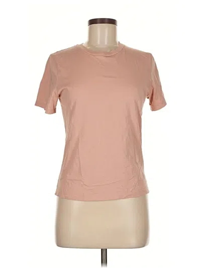 Pre-owned Babaton Active T-shirt In Brown