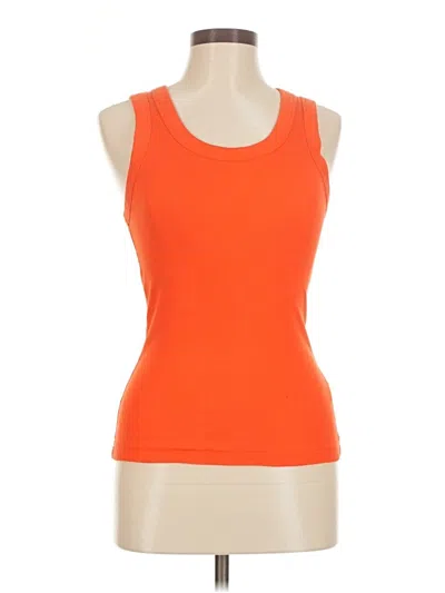 Pre-owned Babaton Active Tank Top In Orange