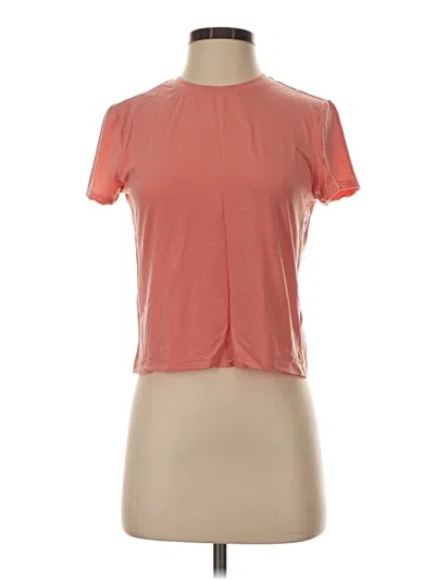 Pre-owned Babaton Active T-shirt In Orange