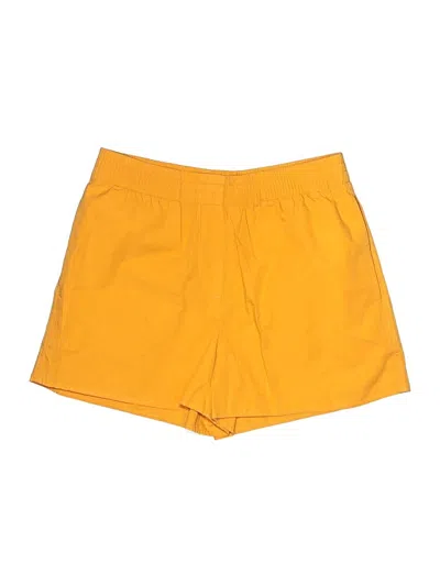Pre-owned Babaton Athletic Shorts In Yellow