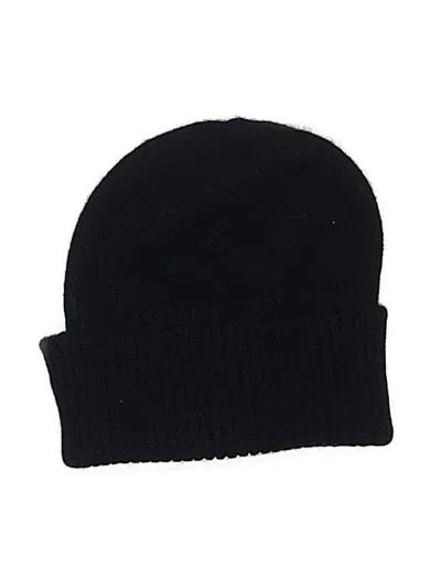 Pre-owned Babaton Beanie Hat In Black