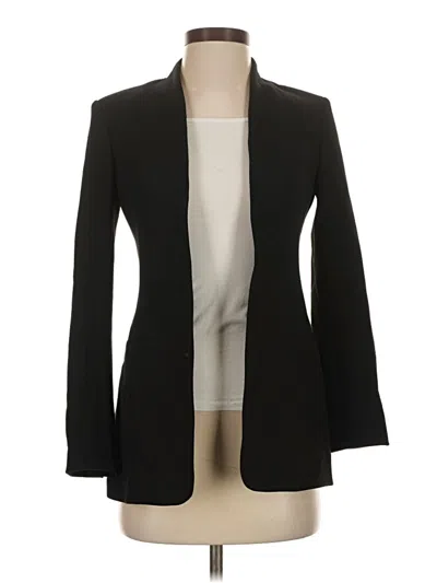 Pre-owned Babaton Blazer Jacket In Black