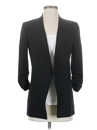 Pre-owned Babaton Blazer Jacket In Black