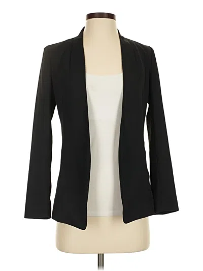 Pre-owned Babaton Blazer Jacket In Black