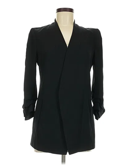 Pre-owned Babaton Blazer Jacket In Black
