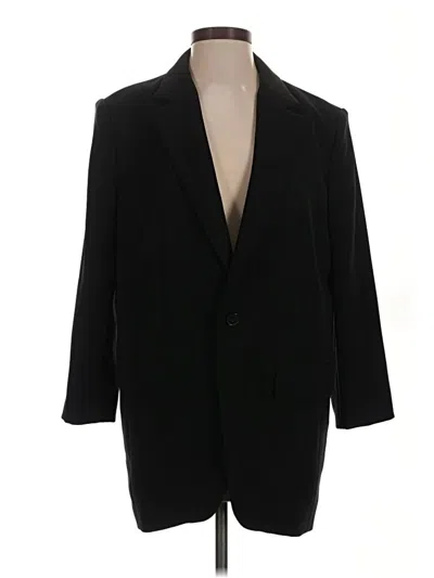 Pre-owned Babaton Blazer Jacket In Black