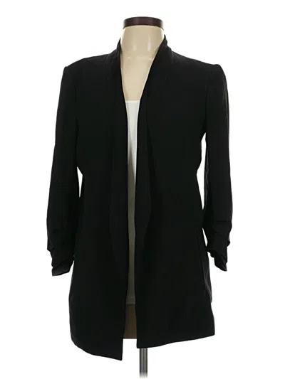 Pre-owned Babaton Blazer Jacket In Black