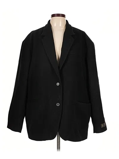 Pre-owned Babaton Blazer Jacket In Black
