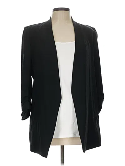 Pre-owned Babaton Blazer Jacket In Black