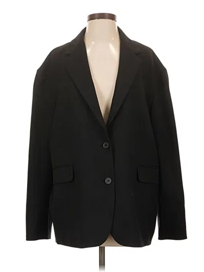 Pre-owned Babaton Blazer Jacket In Black