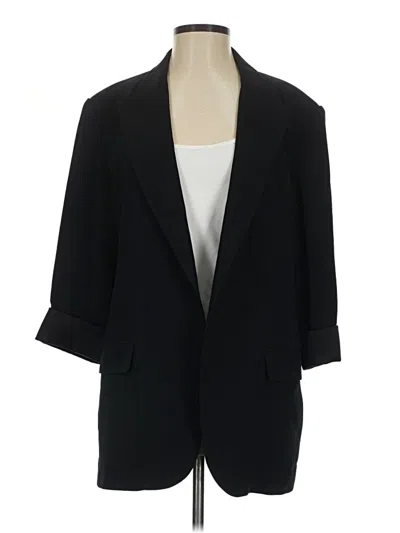 Pre-owned Babaton Blazer Jacket In Black