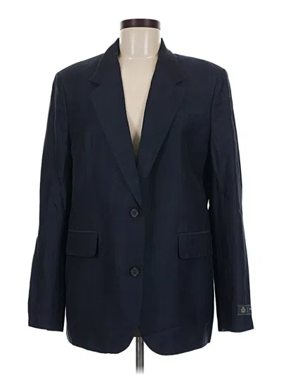 Pre-owned Babaton Blazer Jacket In Blue