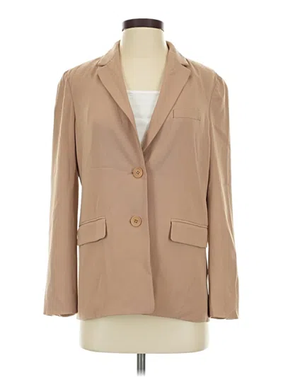 Pre-owned Babaton Blazer Jacket In Brown