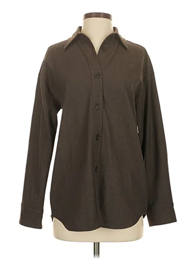 Pre-owned Babaton Blazer Jacket In Brown