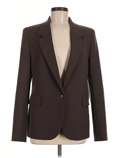 Pre-owned Babaton Blazer Jacket In Brown